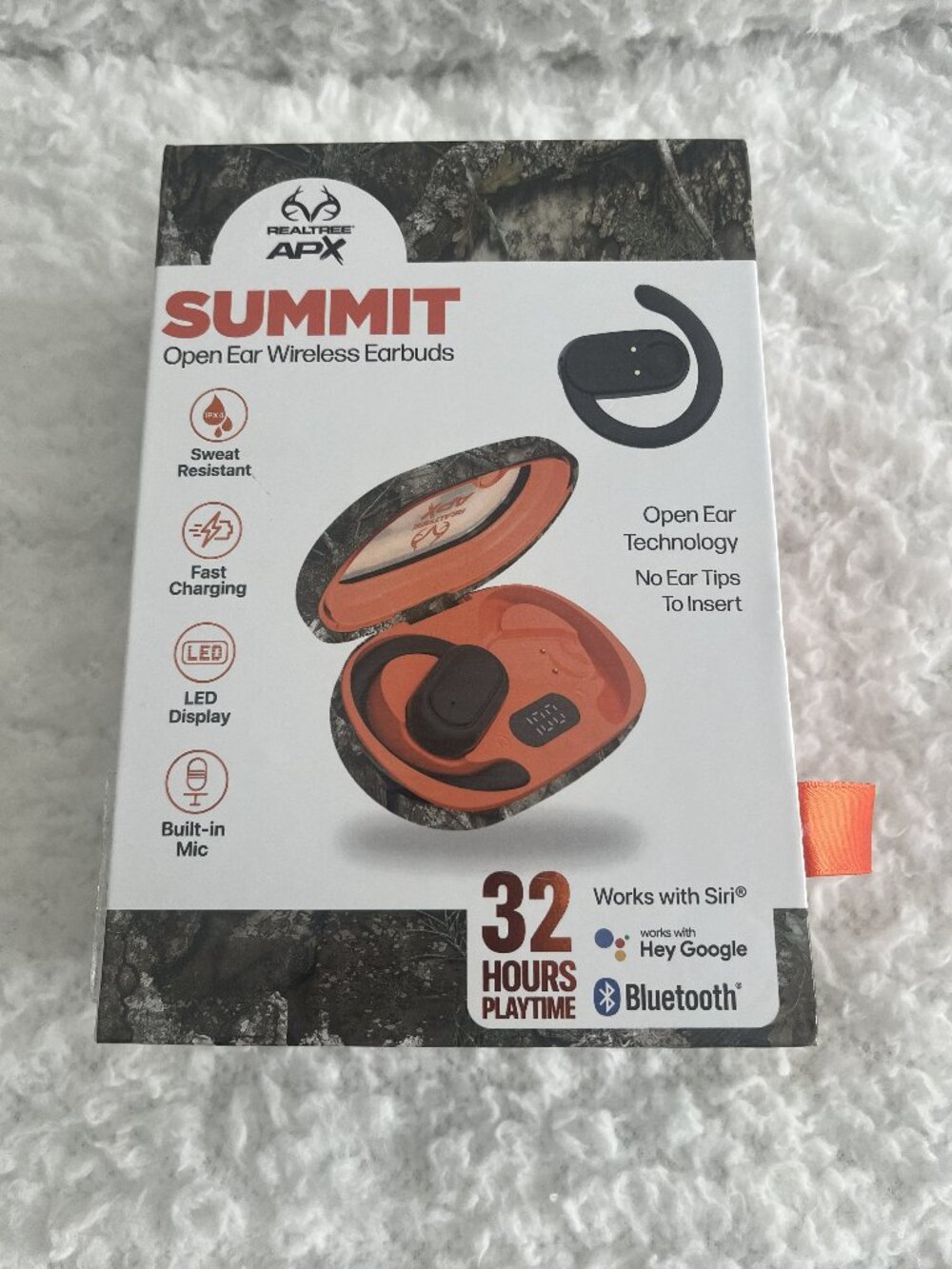 Realtree APX Summit Open Ear Wireless Earbuds
